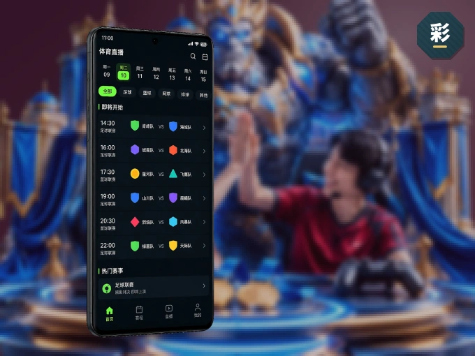 装彩金网 APP，精彩比赛不缺席